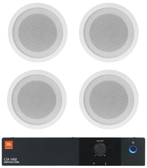 CSA 140Z Commercial 70V Amplifier + (4) 5" White Ceiling Speakers