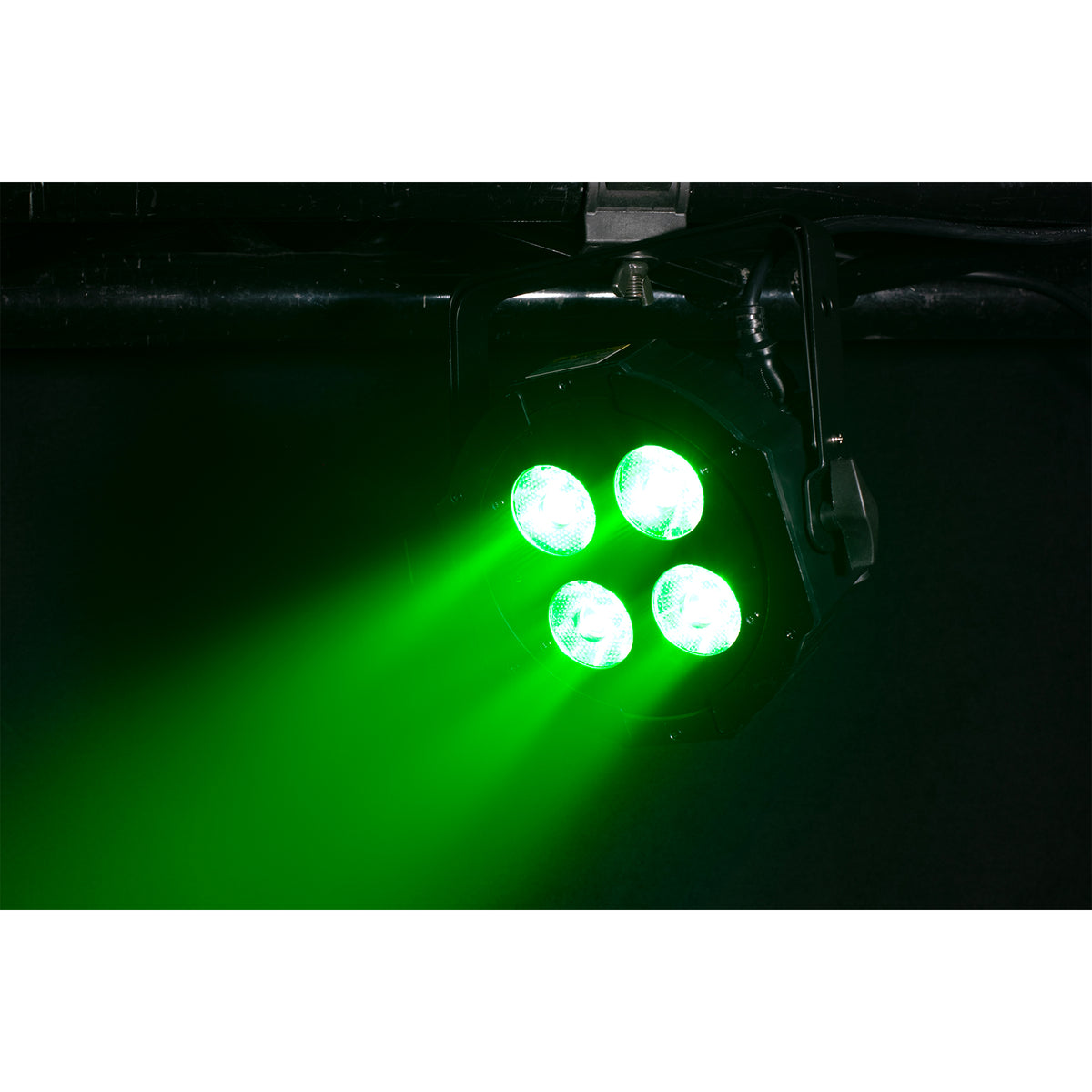 (2) Mega Hex L Par RGBLA+UV LED Wash Lights