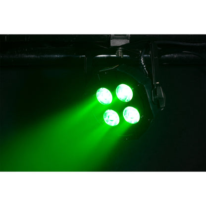 (2) Mega Hex L Par RGBLA+UV LED Wash Lights