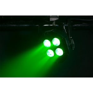 3 American DJ Eliminator Lighting Mega Hex L Par RGBLA+UV LED Wash Lights+Remote