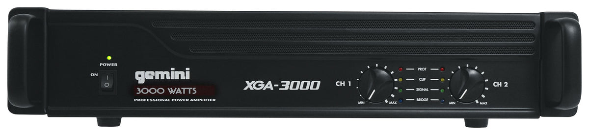 (2) SPGN124 12" 1200W DJ/Pro PA Speakers + Gemini Amplifier + Stands + Cables