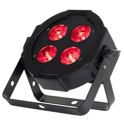 (2) Mega Hex L Par RGBLA+UV LED Wash Lights