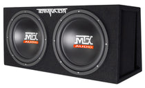 MTX Terminator TNE212DV 1000 Watt RMS Dual 12” Subwoofers Subs + Vented Sub Box