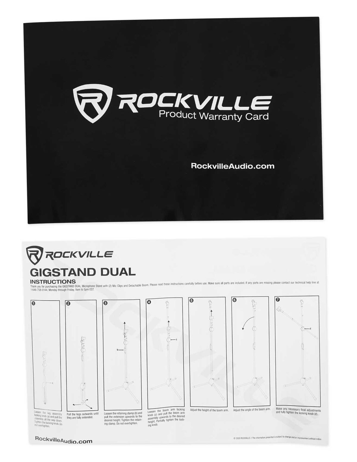 GIGSTAND DUAL + MTRAY Clamp-On Tray Bundle