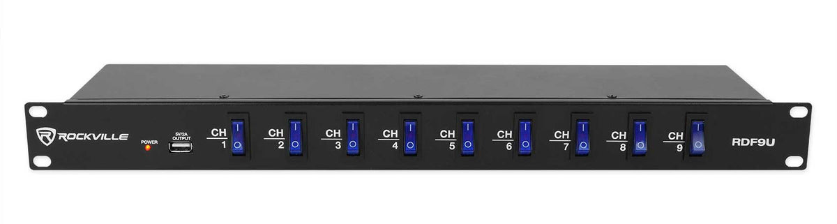 Mackie ProFX10v3+ 10-Channel Pro Effects Mixer w/USB ProFX10 v3 + Power Strip