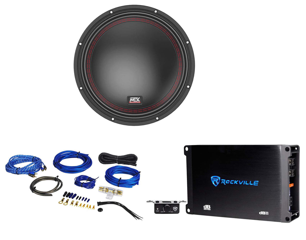 5510-44 10" Subwoofer + dB11 Amplifier & Amp Kit