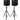 2 Avante Audio A10X 1000 Watt 10" 2-Way Powered DJ PA Speakers+Stands+Cables+Bag