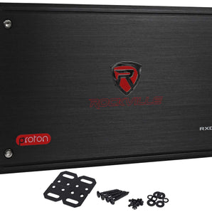 Rockville RXD-T2  Micro Car Audio Class D Amplifier 2400w 2 Channel 2x600W CEA Rated