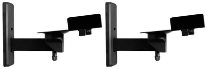 APM6W 6.5" 350W Powered USB Studio Monitor Speakers+Wall Brackets