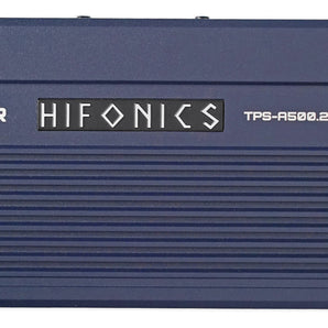 Hifonics TPS-A500.2 500w 2-Ch Amplifier+(2) JVC 6.5" Earbuds 4 RZR/ATV/UTV/Cart