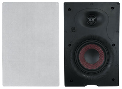 Rock Zone 8 Channel Multi Room Home Receiver+(16) 6.5" In-Wall Speakers