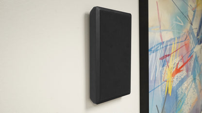 CSA 140Z Commercial 70V Amplifier + (2) Black 5.25" Slim Wall Speakers