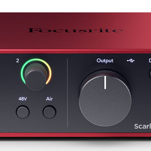 Focusrite Scarlett Solo Studio 4th Gen Recording Interface+Mic+Pop Filter+Cable