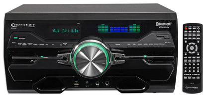 DV4000 4000W Home Theater DVD Receiver w/(4) 6.5" Black Ceiling Speakers