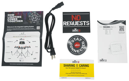 Chauvet DJ SLIMBANK H18 ILS DMX RGBAW+UV LED Wash Par Up-Light w/ Eye Candy FX