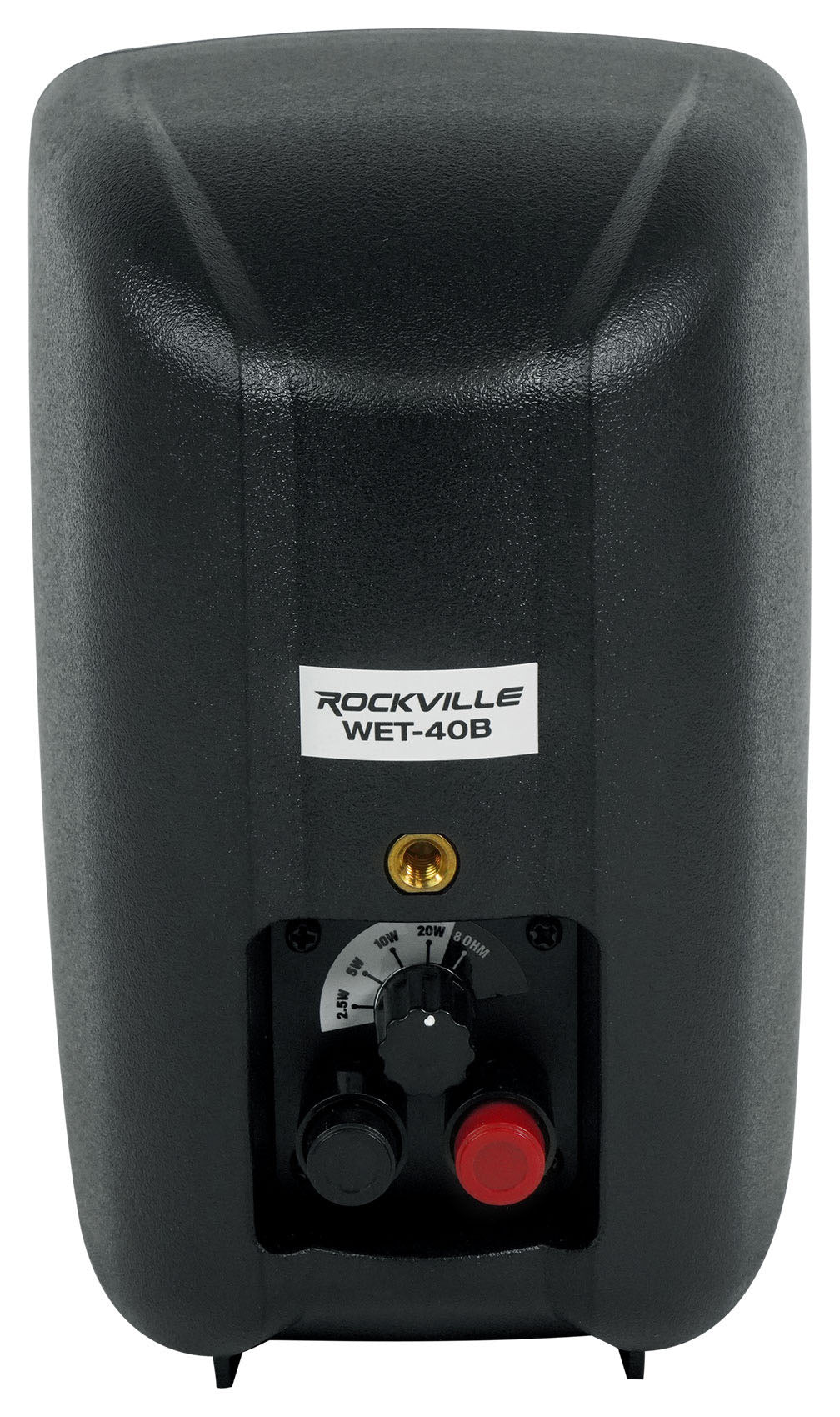 CSA 140Z Commercial 70V Amplifier + (2) Black 4" Wall Mount Swivel Speakers