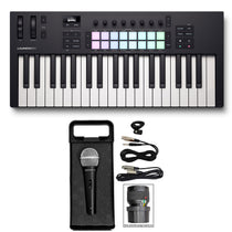 Launchkey 37 MK4 Keyboard Controller + RMC-XLR Microphone