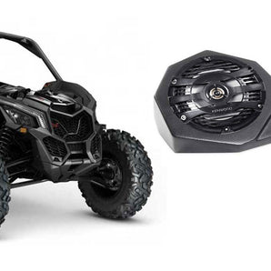 6.5" Kenwood Speakers for Can-Am Maverick X3+ Pod Enclosures Front Kick Panels