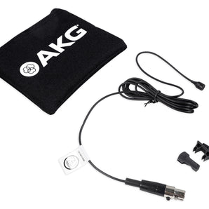 AKG C417 L Omnidirectional Clip on Lavalier Microphone XLR Mic + Windscreen