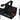 Rockville R1200L LED DMX Fog Machine Fogger+Remote+Quart of Chauvet Fluid Juice