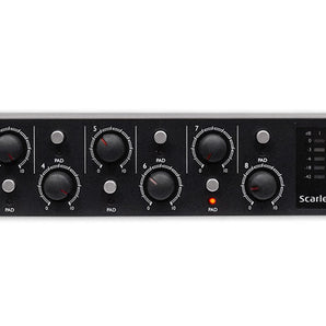 Focusrite Scarlett OctoPre 8-Channel Microphone Mic Preamp+Waterproof Mic Case