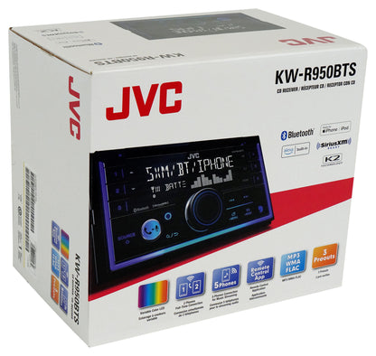 KW-R950BTS + RPB3-Black 2-Pack