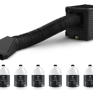 Chauvet DJ CUMULUS HP Pro Low-Lying DMX Fog Machine Fogger+Remote+(6) Gal. Fluid