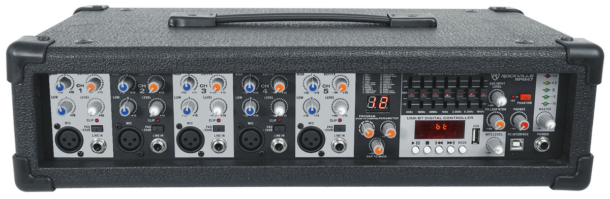 SPG88 8" 2-Pack + RPM47 Bluetooth Mixer Bundle
