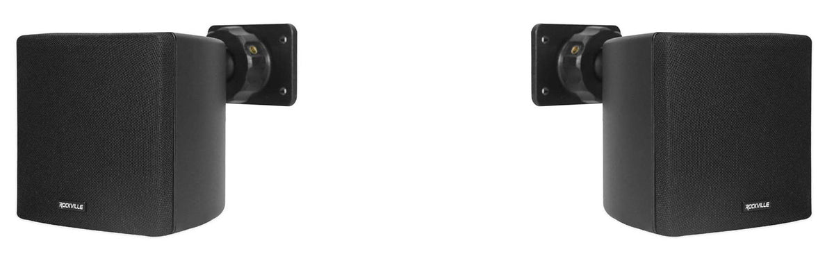 CSA140Z 70V Amplifier + (6) Cube 3.5" Black Speakers