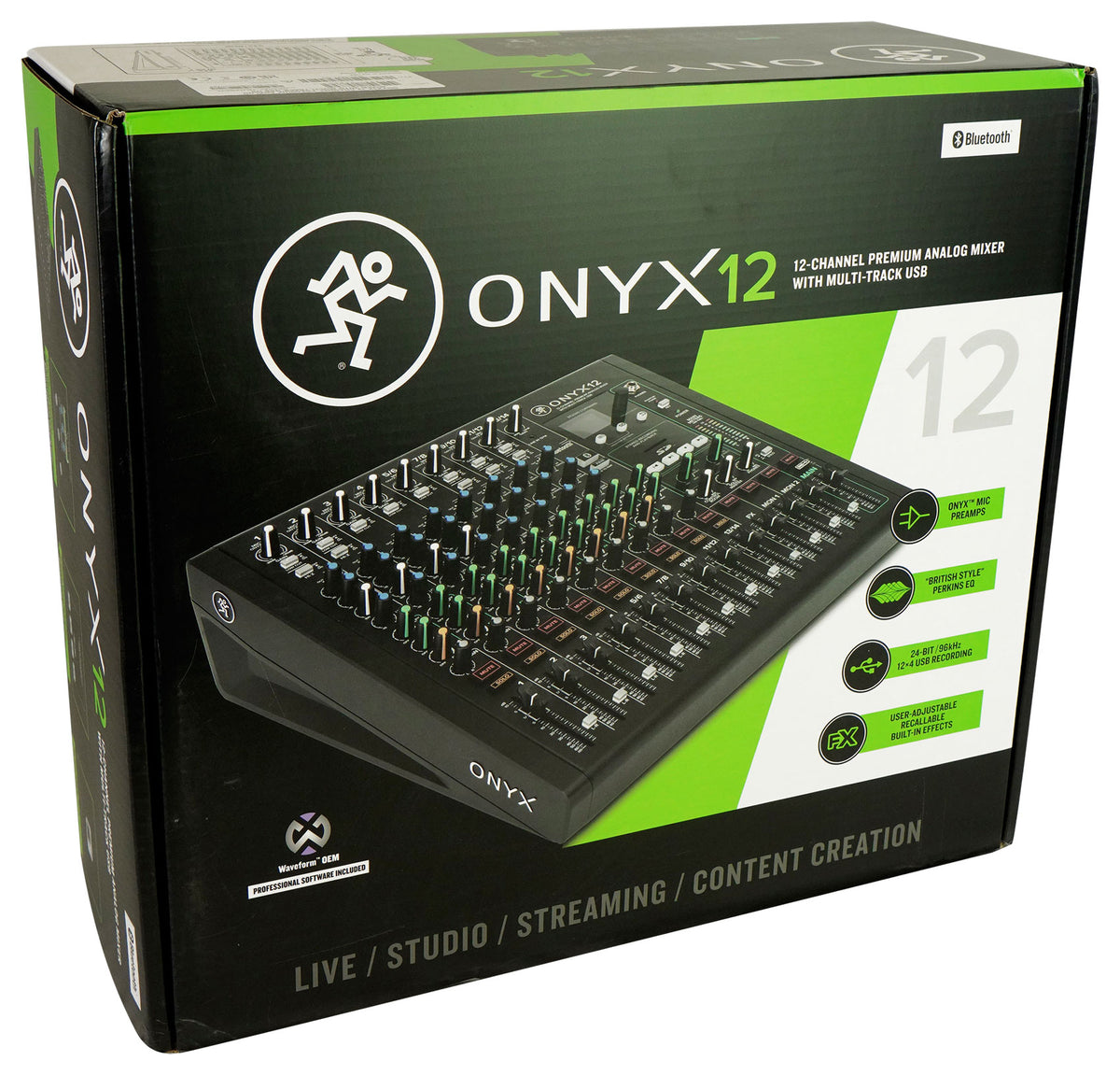ONYX12 12-Channel Analog Mixer with Wireless Microphones