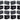 (8) Rockville HP65S-8 Black Outdoor Speakers+Waterproof Covers For Restaurant/Bar/Cafe