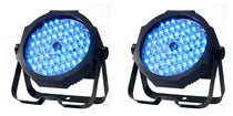 (2) Mega Go Par 64E RGB+UV Battery-Powered LED Par Lights