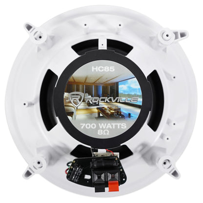 Technical Pro DV4000 4000W Home Theater DVD Receiver w/(4) 8" Ceiling Speakers