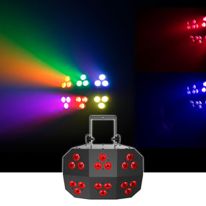 Chauvet DJ Wash FX 2 DMX RGB+UV Eye Candy Effect Dance Floor Party Wash Light