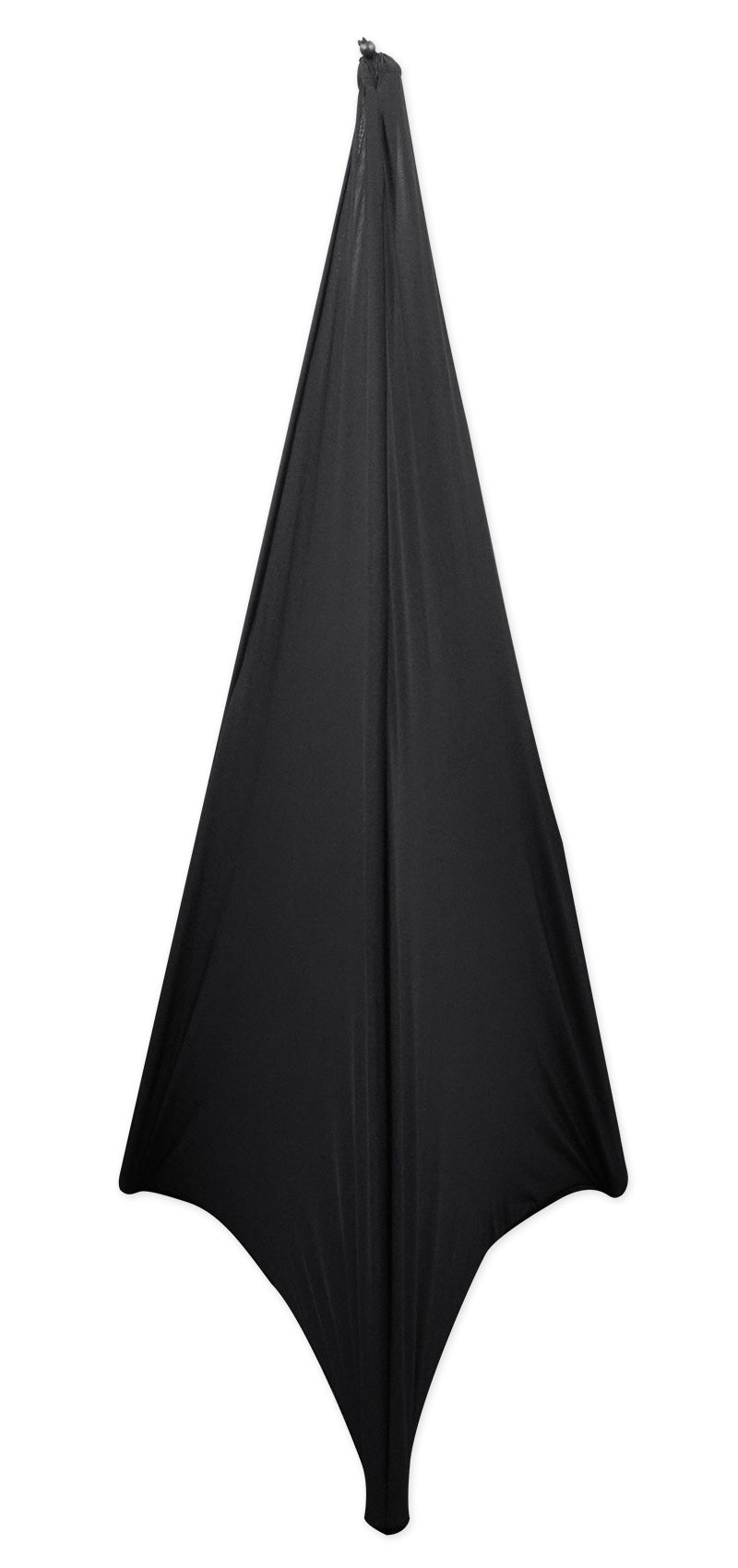 2) Rockville Tripod Black Pole-Mount Stands+Lighting Cross Bar+Scrim Cloth Cover