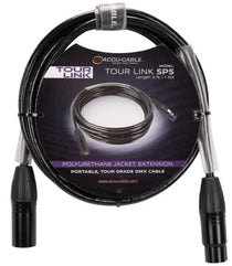 Accu-Cable TOUR LINK 5P5 5 Foot 5-Pin Male To Female DMX Lighting Cable ADJ