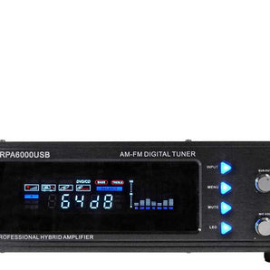 Rockville RPA6000USB 19" 1000w 2 Chan DJ/Pro/Karaoke Amplifier/Mixer Amp w/ USB