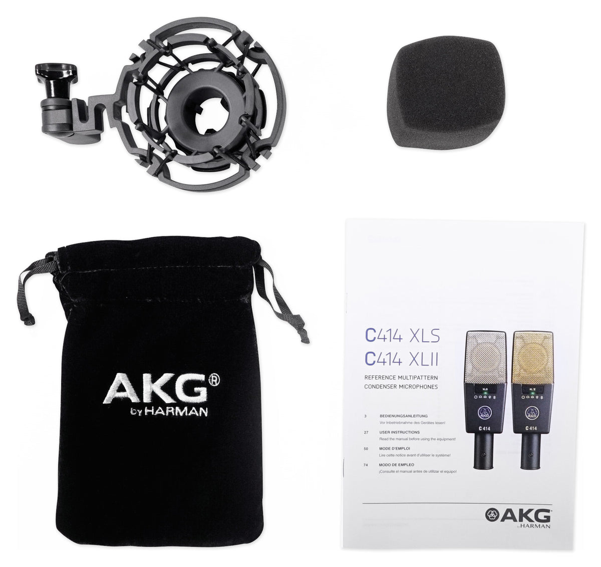 C414 XLII Multi-Pattern Condenser Microphone