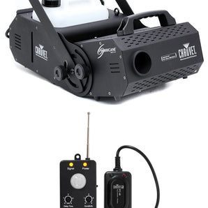 Chauvet HURRICANE H-1800 FLEX Fog Smoke Machine H1800+Transmitter Motion Sensor
