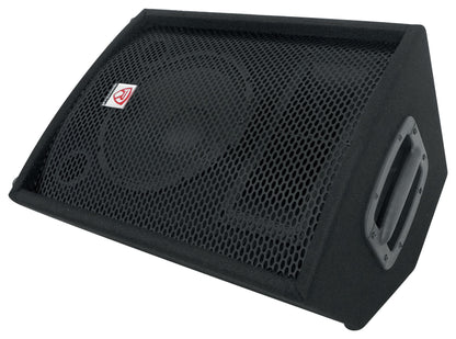 Pair Rockville 10" 800 Watt Passive Pro Audio PA Speakers+2 Stands+2 Metal Mics