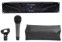 Crown XLi1500 Amplifier + Audio-Technica ATM410 Dynamic Microphone
