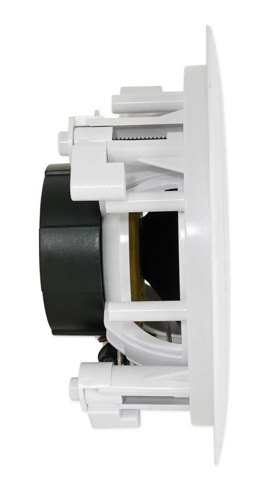 Rock Zone 8 Ch. Multi Room Receiver+(16) 5.25" White Ceiling Speakers