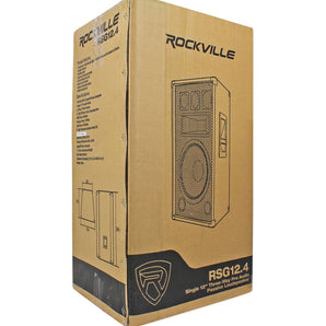 Rockville RSG12.4 12  3-Way 1000w 4-Ohm Passive DJ/Pro Audio PA Speaker