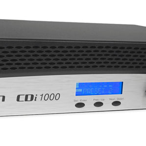 Crown CDi1000 2-Channel, 500w 2,4,8-ohm 70V/140V Commercial Power Amplifier Amp