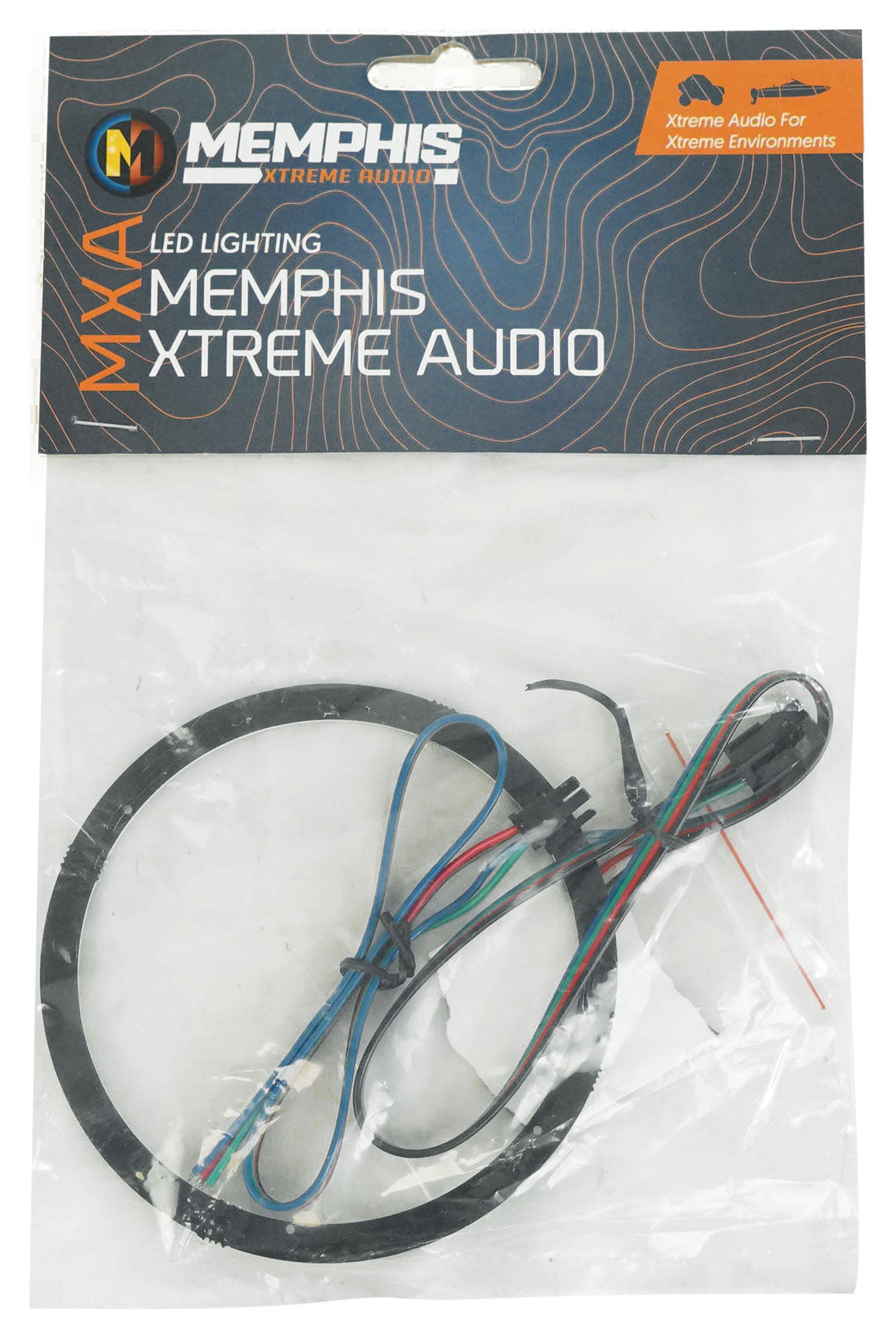 Memphis Audio 16-MXALEDSB1 Single RGB LED Light Ring for MXA Subwoofer