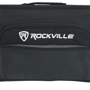 Rockville Padded Keyboard Controller/Multi FX Pedal Bag Fits Novation MiniNova