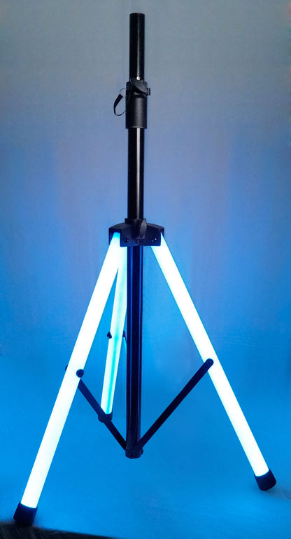 American DJ CSL100 Color Stand LED Tripod Speaker Stand w/Color LED's + Remote