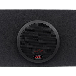 Alpine SBR-S8-4 Enclosed Type R 8" Subwoofer in Ported Sub Enclosure+Amp+Wires