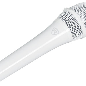 Rockville TC PRO White Electro-Plated Microphone Premium Mic w/Taiwan Cartridge