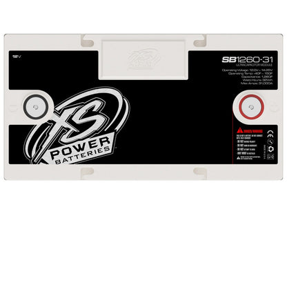 XS Power SB1260-31 12V 10000 Watt 1260 Farad Super Capacitor Bank